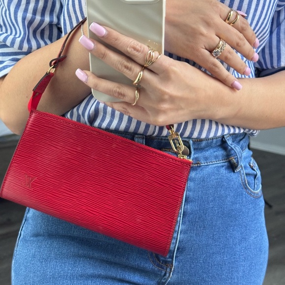 Authentic Louis Vuitton Cherry Red Bag - Picture 2 of 12